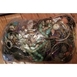 10 Pound Jewelry Craft Lot Some Wearable
